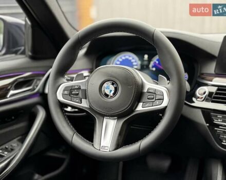 Синий БМВ 5 Серия, объемом двигателя 2.99 л и пробегом 217 тыс. км за 35200 $, фото 16 на Automoto.ua