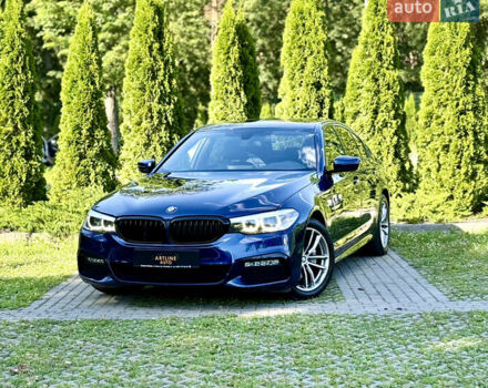 Синий БМВ 5 Серия, объемом двигателя 2 л и пробегом 146 тыс. км за 33300 $, фото 1 на Automoto.ua