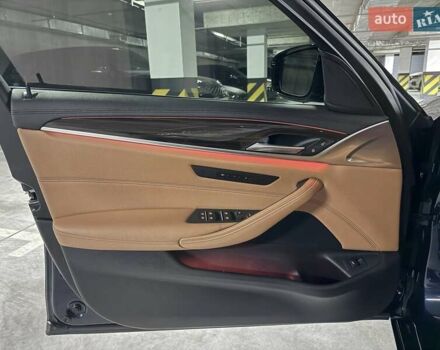 Синий БМВ 5 Серия, объемом двигателя 3 л и пробегом 115 тыс. км за 38000 $, фото 14 на Automoto.ua