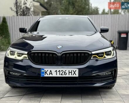 Синий БМВ 5 Серия, объемом двигателя 2.99 л и пробегом 217 тыс. км за 35200 $, фото 1 на Automoto.ua