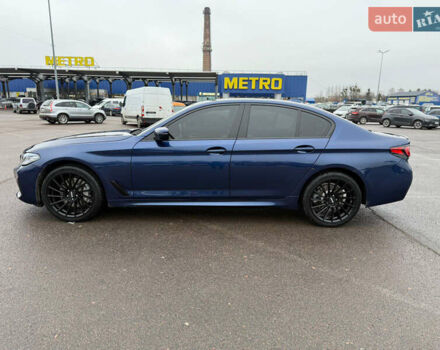 Синій БМВ 5 Серія, об'ємом двигуна 2 л та пробігом 122 тис. км за 26500 $, фото 14 на Automoto.ua