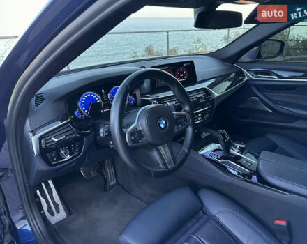 БМВ 5 Серия 2017 в Одессе на Automoto.ua Синий БМВ 5 Серия, объемом двигателя 3 л и пробегом 159 тыс. км за 33900 $, фото 14 на Automoto.ua