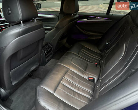 Синій БМВ 5 Серія, об'ємом двигуна 2 л та пробігом 205 тис. км за 22500 $, фото 10 на Automoto.ua
