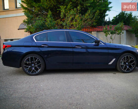 Синий БМВ 5 Серия, объемом двигателя 3 л и пробегом 111 тыс. км за 33000 $, фото 11 на Automoto.ua