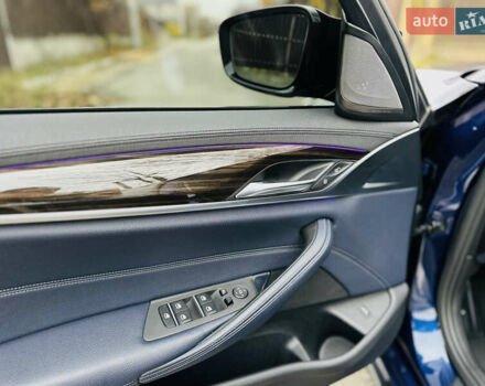 Синій БМВ 5 Серія, об'ємом двигуна 3 л та пробігом 170 тис. км за 37700 $, фото 18 на Automoto.ua