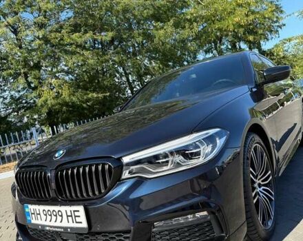 Синій БМВ 5 Серія, об'ємом двигуна 2.99 л та пробігом 162 тис. км за 36999 $, фото 1 на Automoto.ua