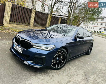 Синій БМВ 5 Серія, об'ємом двигуна 3 л та пробігом 170 тис. км за 37700 $, фото 1 на Automoto.ua