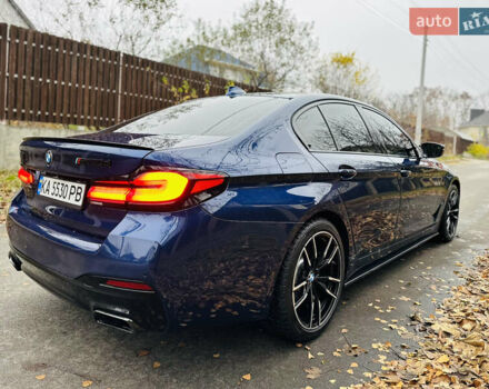 Синій БМВ 5 Серія, об'ємом двигуна 3 л та пробігом 170 тис. км за 37700 $, фото 12 на Automoto.ua