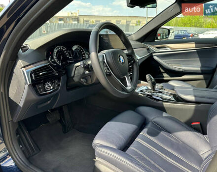 Синій БМВ 5 Серія, об'ємом двигуна 2 л та пробігом 101 тис. км за 28500 $, фото 17 на Automoto.ua