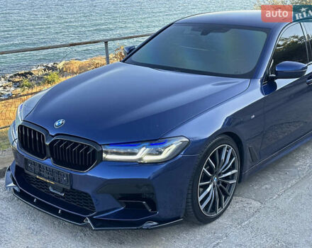БМВ 5 Серия 2017 в Одессе на Automoto.ua Синий БМВ 5 Серия, объемом двигателя 3 л и пробегом 159 тыс. км за 33900 $, фото 3 на Automoto.ua