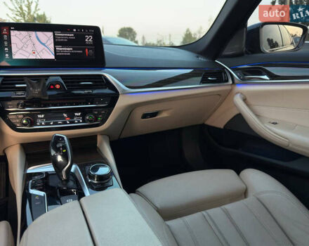 Синий БМВ 5 Серия, объемом двигателя 3 л и пробегом 138 тыс. км за 39500 $, фото 18 на Automoto.ua