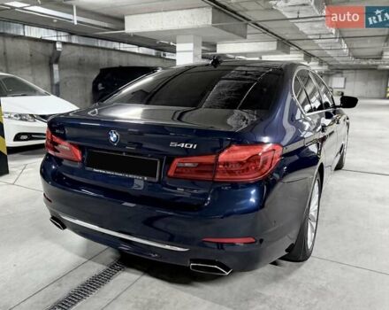 Синий БМВ 5 Серия, объемом двигателя 3 л и пробегом 115 тыс. км за 38000 $, фото 7 на Automoto.ua