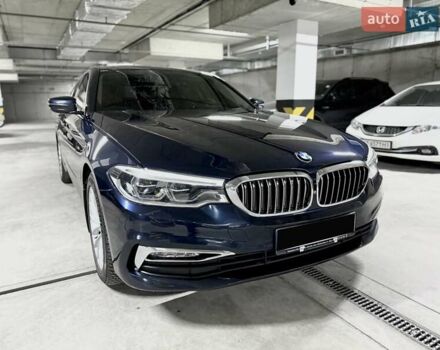 Синий БМВ 5 Серия, объемом двигателя 3 л и пробегом 115 тыс. км за 38000 $, фото 12 на Automoto.ua