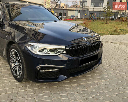 БМВ 5 Серия 2017 в Львове на Automoto.ua Синий БМВ 5 Серия, объемом двигателя 3 л и пробегом 160 тыс. км за 31000 $, фото 1 на Automoto.ua