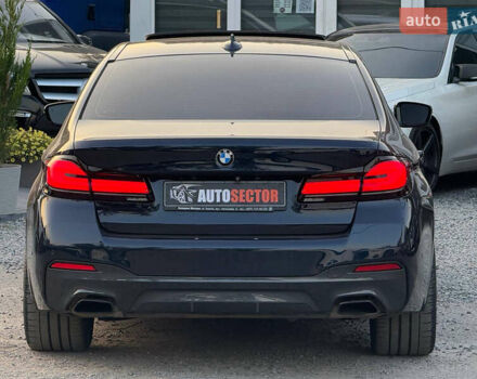 Синий БМВ 5 Серия, объемом двигателя 3 л и пробегом 138 тыс. км за 39500 $, фото 12 на Automoto.ua