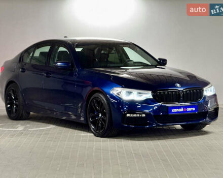 Синий БМВ 5 Серия, объемом двигателя 3 л и пробегом 171 тыс. км за 33999 $, фото 2 на Automoto.ua