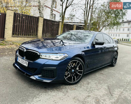 Синій БМВ 5 Серія, об'ємом двигуна 3 л та пробігом 170 тис. км за 37700 $, фото 16 на Automoto.ua