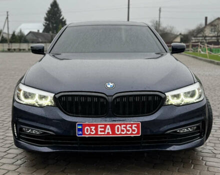 Синий БМВ 5 Серия, объемом двигателя 2 л и пробегом 81 тыс. км за 26500 $, фото 1 на Automoto.ua