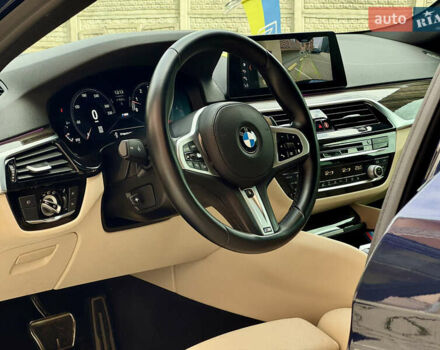 Синій БМВ 5 Серія, об'ємом двигуна 3 л та пробігом 155 тис. км за 32500 $, фото 29 на Automoto.ua