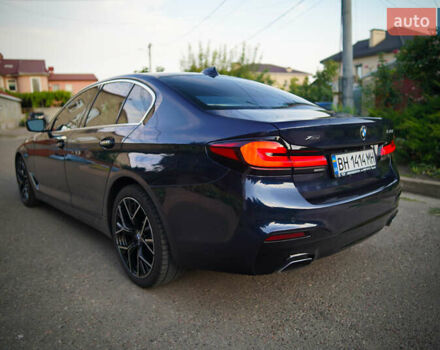 Синий БМВ 5 Серия, объемом двигателя 3 л и пробегом 111 тыс. км за 33000 $, фото 5 на Automoto.ua