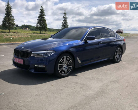 Синий БМВ 5 Серия, объемом двигателя 2 л и пробегом 101 тыс. км за 32750 $, фото 1 на Automoto.ua