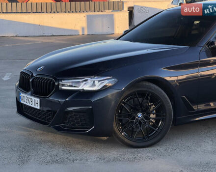 Синій БМВ 5 Серія, об'ємом двигуна 3 л та пробігом 117 тис. км за 33500 $, фото 1 на Automoto.ua