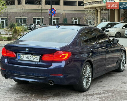 Синій БМВ 5 Серія, об'ємом двигуна 2 л та пробігом 205 тис. км за 22500 $, фото 4 на Automoto.ua