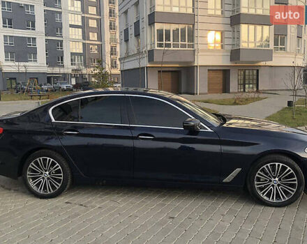 БМВ 5 Серия 2017 в Львове на Automoto.ua Синий БМВ 5 Серия, объемом двигателя 3 л и пробегом 160 тыс. км за 31000 $, фото 13 на Automoto.ua