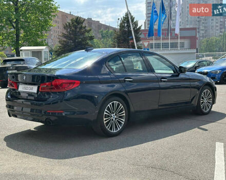 Синій БМВ 5 Серія, об'ємом двигуна 2 л та пробігом 101 тис. км за 28500 $, фото 4 на Automoto.ua