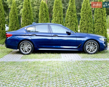 Синий БМВ 5 Серия, объемом двигателя 2 л и пробегом 146 тыс. км за 33300 $, фото 3 на Automoto.ua
