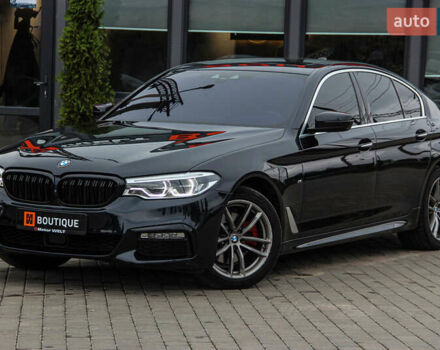 Синій БМВ 5 Серія, об'ємом двигуна 2 л та пробігом 62 тис. км за 31000 $, фото 1 на Automoto.ua