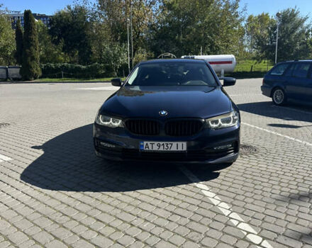 Синий БМВ 5 Серия, объемом двигателя 2 л и пробегом 239 тыс. км за 27300 $, фото 2 на Automoto.ua