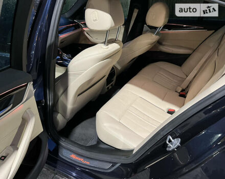 Синій БМВ 5 Серія, об'ємом двигуна 3 л та пробігом 100 тис. км за 32300 $, фото 7 на Automoto.ua