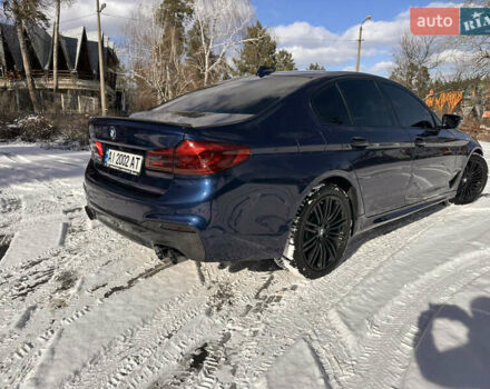 Синий БМВ 5 Серия, объемом двигателя 2 л и пробегом 81 тыс. км за 34499 $, фото 19 на Automoto.ua