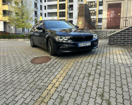 Синий БМВ 5 Серия, объемом двигателя 2 л и пробегом 239 тыс. км за 27300 $, фото 3 на Automoto.ua