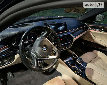 Синій БМВ 5 Серія, об'ємом двигуна 3 л та пробігом 100 тис. км за 32300 $, фото 6 на Automoto.ua