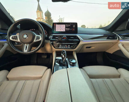 Синий БМВ 5 Серия, объемом двигателя 3 л и пробегом 138 тыс. км за 39500 $, фото 16 на Automoto.ua