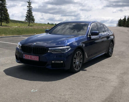 Синий БМВ 5 Серия, объемом двигателя 2 л и пробегом 101 тыс. км за 32750 $, фото 3 на Automoto.ua