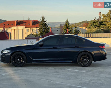 Синій БМВ 5 Серія, об'ємом двигуна 3 л та пробігом 117 тис. км за 33500 $, фото 3 на Automoto.ua