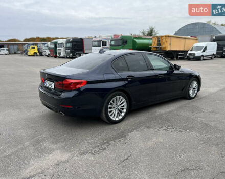 Синій БМВ 5 Серія, об'ємом двигуна 3 л та пробігом 197 тис. км за 30900 $, фото 4 на Automoto.ua