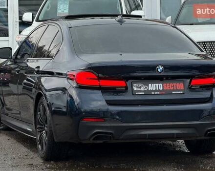 Синій БМВ 5 Серія, об'ємом двигуна 3 л та пробігом 138 тис. км за 37000 $, фото 8 на Automoto.ua