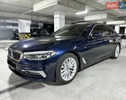 Синий БМВ 5 Серия, объемом двигателя 3 л и пробегом 115 тыс. км за 38000 $, фото 1 на Automoto.ua