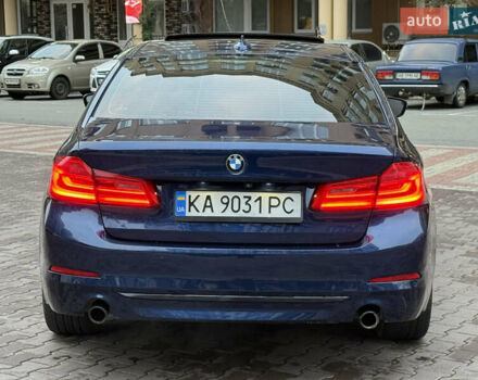 Синій БМВ 5 Серія, об'ємом двигуна 2 л та пробігом 205 тис. км за 22500 $, фото 5 на Automoto.ua