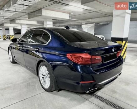 Синий БМВ 5 Серия, объемом двигателя 3 л и пробегом 115 тыс. км за 38000 $, фото 4 на Automoto.ua