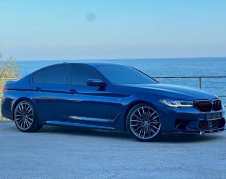 Синий БМВ 5 Серия, объемом двигателя 3 л и пробегом 155 тыс. км за 33000 $, фото 2 на Automoto.ua