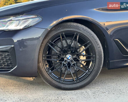 Синій БМВ 5 Серія, об'ємом двигуна 3 л та пробігом 117 тис. км за 33500 $, фото 2 на Automoto.ua