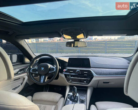 Синий БМВ 5 Серия, объемом двигателя 3 л и пробегом 169 тыс. км за 34500 $, фото 5 на Automoto.ua