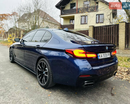 Синій БМВ 5 Серія, об'ємом двигуна 3 л та пробігом 170 тис. км за 37700 $, фото 9 на Automoto.ua