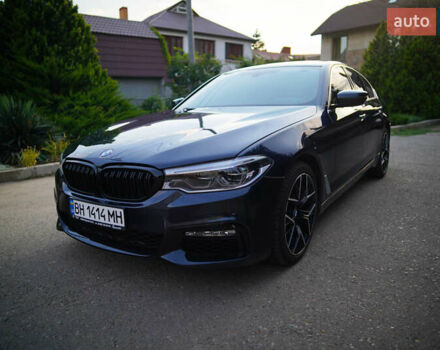 Синий БМВ 5 Серия, объемом двигателя 3 л и пробегом 111 тыс. км за 33000 $, фото 3 на Automoto.ua