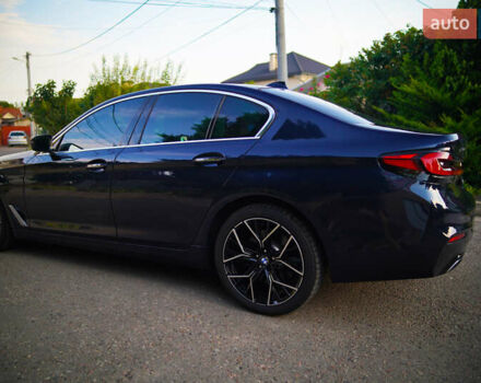 Синий БМВ 5 Серия, объемом двигателя 3 л и пробегом 111 тыс. км за 33000 $, фото 6 на Automoto.ua